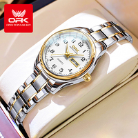 OPK-Montre à Quartz pour Femme, Étanche, Classique, Marque de Luxe, Bracelet en Acier Inoxydable, 8110 1